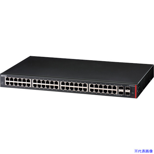 ■バッファロー レイヤー2 Giga スマートスイッチ 48ポート BSGS2048(4107590)[送料別途見積り][法人・事業所限定][掲外取寄]