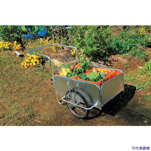 ■TASSCOM アルミリヤカー TAN583(4107827)[法人限定][外直送元]