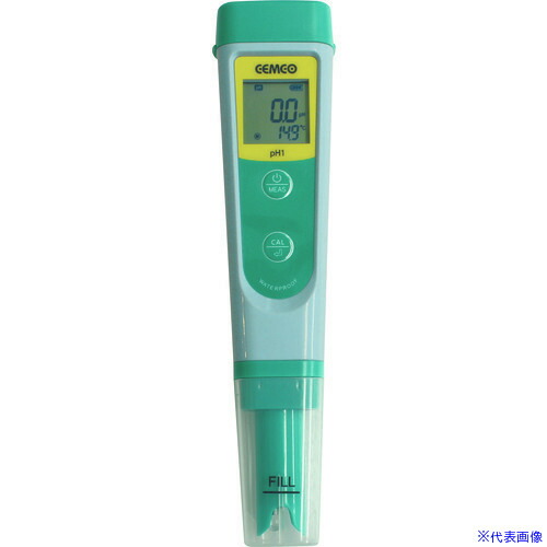 ■CEMCO ハンディタイプpH計 ポータブルテスター pH1 PH1(4108613)[送料別途お見積り][法人限定][外直送] 9,463円