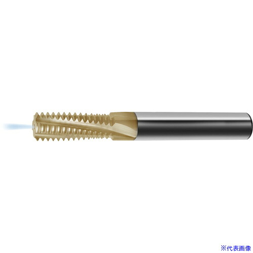 ■GUHRING 工作機用ねじ切り工具 超硬ソリッドスレッドミーリングカッター オイルホール穴付 M10×ピッチ1.50mm 373710.000(4110650)|ファーストFACTORY