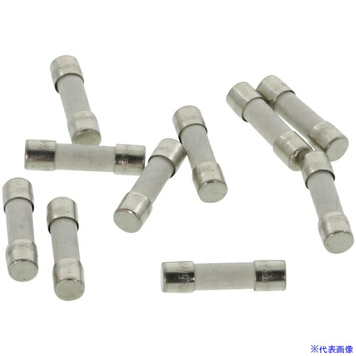 ■SIBATA ヒューズ 12.5AT L 5.0×20 10入 F345047939(4121347)[送料別途お見積り][法人限定][掲外取寄]