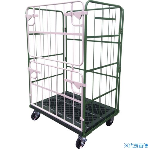 ■YAMATO ダブルゲート付きコンビテナー LRC80PGWG(4127863)[法人限定][直送元] 28,100円