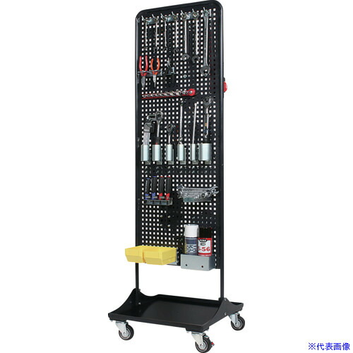 ■長崎ジャッキ 工具パンチングワゴン NPW1A(4156873)[法人限定][外直送元]