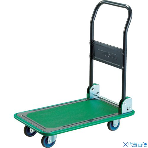 ■TRUSCO ハイグレード台車 固定式 エアキャスター仕様 740X460 108EBNAC(4163427)[法人限定][直送元]