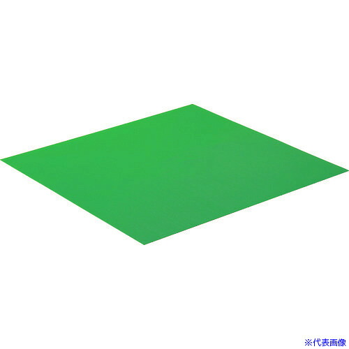 ■積水 プラベニソフト両面NSシート1.6mm×1000mm×1m 緑 J5M3698(4184289)×5[送料別途お見積り][法人限定]