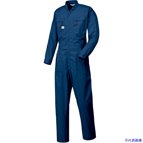 ■AUTO&minus;BI SS(春夏)モデル つなぎ服5700&minus;001ネイビーブルー&minus;B5L 5700001B5L(4190911)[送料別途お見積り][法人限定][掲外取寄]｜ファーストFACTORY