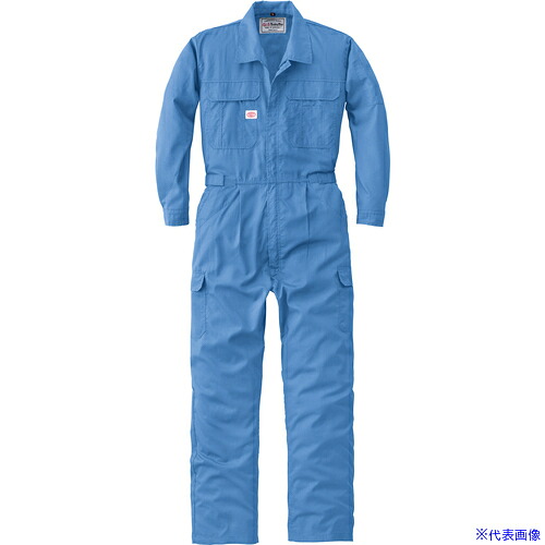 ■AUTO&minus;BI SS(春夏)モデル つなぎ服2300&minus;004スカイブルー&minus;B3L 2300004B3L(4190917)[送料別途お見積り][法人限定][掲外取寄]｜ファーストFACTORY