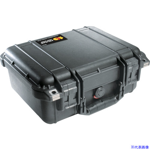 ■PELICAN スモールケース 1400 黒(フォームなし) 340×295×152 1400NFBK(4205472) 15,516円