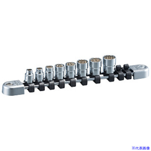 ■nepros 6.3sq.ソケットセット[8コ組] NTB208WA(4205597)[送料別途お見積り][法人限定][掲外取寄]｜ファーストFACTORY