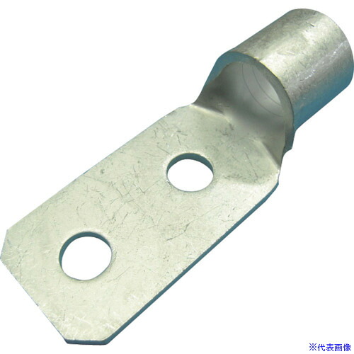 ■DST 裸圧着端子 角形 14-D-6 100個入り 14D6(4219923)[送料別途お見積り][法人限定][掲外取寄]