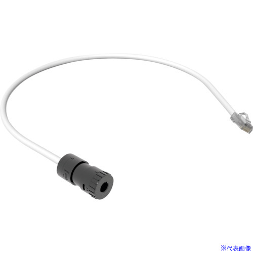 ■PANDUIT スプライスコネクタコード RJ45モジュラープラグ付き Cat5E Cat6 Cat6A兼用 0.5m FC&minus;ICCY0.5MWH FCICCY0.5MWH(4238000)&times;10[送料別途お見積り][法人限定][掲外取寄]｜ファーストFACTORY