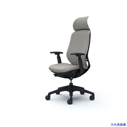 ■OKAMURA シルフィー可動肘 背クッションEXハイ ブラックボディ ハンガー無 ランバー無 樹脂脚 C68CXRFSG3(4254946)[送料別途お見積り][法人限定][外直送]
