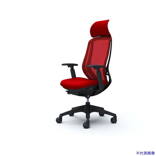 ■OKAMURA シルフィー可動肘 背メッシュEXハイ ブラックボディ ハンガー無 ランバー無 樹脂脚 C68AXRFMP9(4256554)[送料別途お見積り][法人限定][外直送]