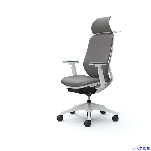 ■OKAMURA シルフィー可動肘 背クッションEXハイ ホワイトボディ ハンガー有 ランバー無 樹脂脚 C68DXWFXW1(4258150)[送料別途お見積り][法人限定][外直送]｜ファーストFACTORY