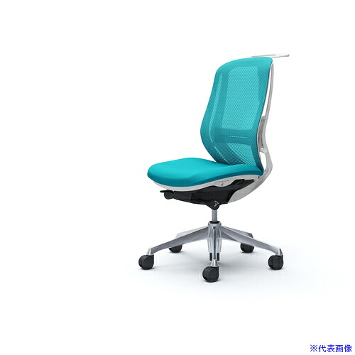 ■OKAMURA シルフィー 肘なし 背メッシュ ハイ ホワイトボディ ハンガー有 ランバー有 アルミ脚 C636BZFMR6(4264403)[送料別途お見積り][法人限定][外直送]｜ファーストFACTORY
