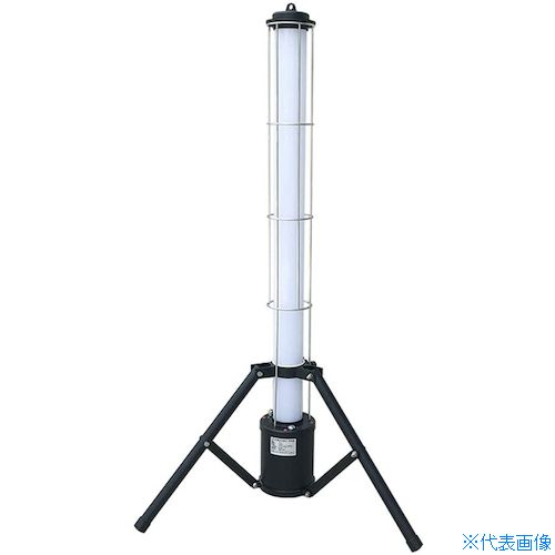 ■グリーンクロス 円柱型LED作業灯 AC電源&充電式兼用 40W 360&deg;全般配光 GD&minus;40C 6300031398(4265418)[送料別途お見積り][法人限定][外直送]｜ファーストFACTORY