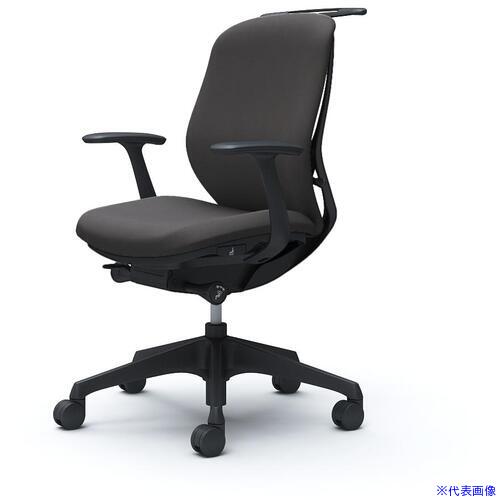■OKAMURA シルフィー 可動肘 背クッション ロー ブラックボディ ハンガー有 ランバー無 樹脂脚 C684XRFXW0(4266020)[送料別途お見積り][法人限定][外直送]｜ファーストFACTORY
