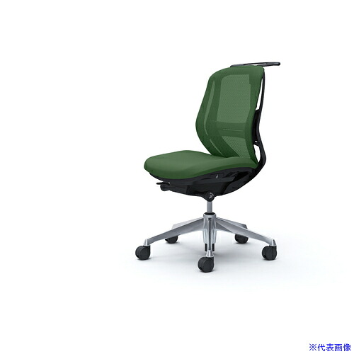 ■OKAMURA シルフィー 肘なし 背メッシュ ロー ブラックボディ ハンガー有 ランバー有 アルミ脚 C632BSFMR5(4267622)[送料別途お見積り][法人限定][外直送]