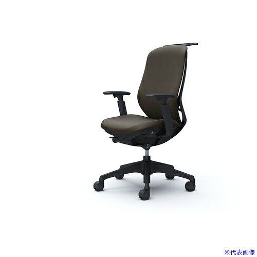 ■OKAMURA シルフィー 可動肘 背クッション ハイ ブラックボディ ハンガー有 ランバー無 樹脂脚 C688XRFXW3(4269104)[送料別途お見積り][法人限定][外直送]｜ファーストFACTORY