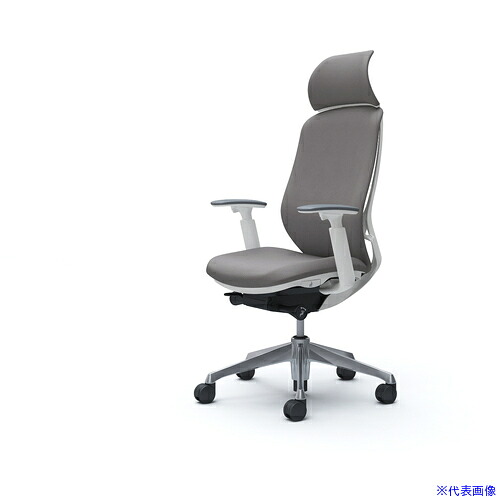 ■OKAMURA シルフィー可動肘 背クッションEXハイ ホワイトボディ ハンガー無 ランバー無 アルミ脚 C68CBWFXW1(4270626)[送料別途お見積り][法人限定][外直送]｜ファーストFACTORY 63,525円