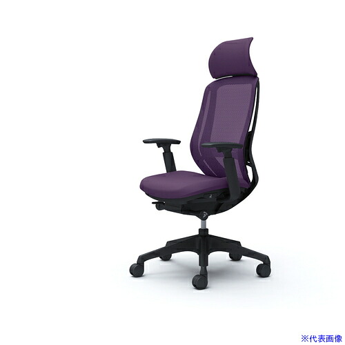 ■OKAMURA シルフィー 可動肘 背メッシュEXハイ ブラックボディ ハンガー無 ランバー有 樹脂脚 C68AXSFMP0(4272239)[送料別途お見積り][法人限定][外直送]
