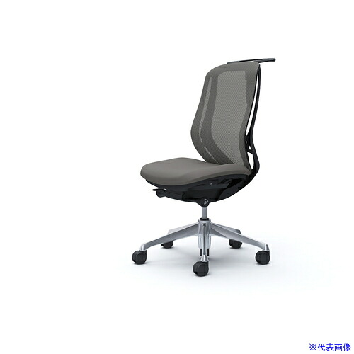 ■OKAMURA シルフィー 肘なし 背メッシュ ハイ ブラックボディ ハンガー有 ランバー無 アルミ脚 C636BRFMR2(4272390)[送料別途お見積り][法人限定][外直送]