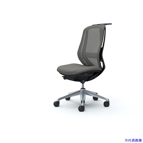 ■OKAMURA シルフィー 肘なし 背メッシュ ハイ ブラックボディ ハンガー有 ランバー有 アルミ脚 C636BSFMR2(4273925)[送料別途お見積り][法人限定][外直送]｜ファーストFACTORY
