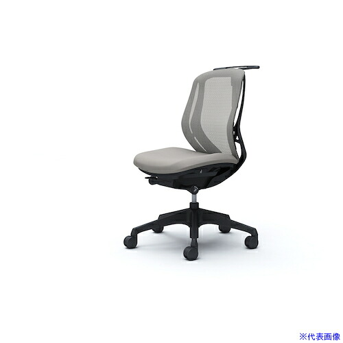 ■OKAMURA シルフィー 肘なし 背メッシュ ロー ブラックボディ ハンガー有 ランバー無 樹脂脚 C632XRFMR3(4273993)[送料別途お見積り][法人限定][外直送]｜ファーストFACTORY