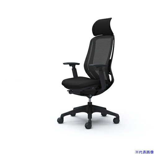 ■OKAMURA シルフィー 可動肘 背メッシュEXハイ ブラックボディ ハンガー無 ランバー有 樹脂脚 C68AXSFMP1(4277045)[送料別途お見積り][法人限定][外直送]｜ファーストFACTORY