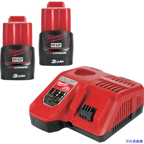 ■milwaukee M12 (2) 3.0Ah FCスタートキット M1218NRG302JP(4284007)|ファーストFACTORY