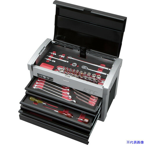 ■nepros nepros 9.5sq.ツールセット[60点] NTX759C(4296425)[送料別途お見積り][法人限定][掲外取寄]