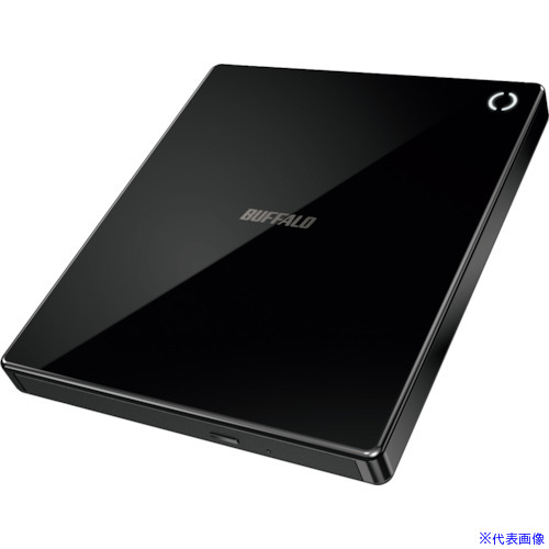 ■バッファロー スマートフォン用CDレコーダー「ラクレコ」 Wi-Fiモデル ブラック RRW1BK(4296790)[送料別途見積り][法人・事業所限定][掲外取寄]