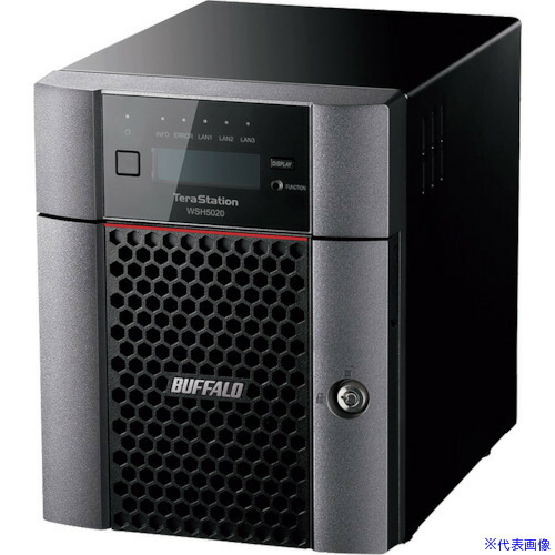 ■バッファロー ハードウェアRAID TeraStation WSH5420DNS9シリーズ 4ベイ デスクトップNAS 24TB Standard WSH5420DN24S9(4306070)[送料別途見積り][法人・事業所限定][掲外取寄] 255,420円