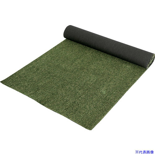 ■TRUSCO 草の生えにくい人工芝 910X10m TTFP9107(4320384)|ファーストFACTORY