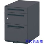 ■ウチダ STワゴン/ST－A4－3－606SK LBK 51185030(4327087)[送料別途お見積り][法人限定][外直送]