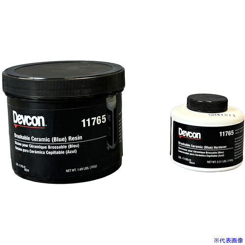 ■DEVCON ブラッシャブルセラミック青 耐薬品&耐腐蝕コーティング 900g DV11765(4333128)
