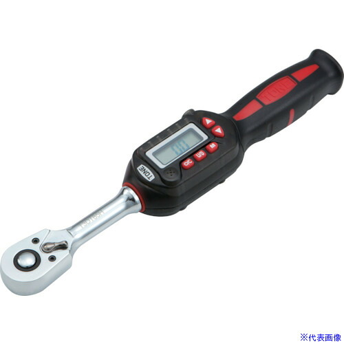■TONE トルクレンチ(デジタル式) ラチェットデジトルク トルク調整範囲17～85N・m T3DT85H(4334442)