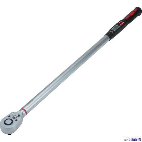■TONE トルクレンチ(デジタル式) ラチェットデジトルク 差込角19mm 全長945mm T6DT500H(4334485)[送料別途お見積り][法人限定]｜ファーストFACTORY