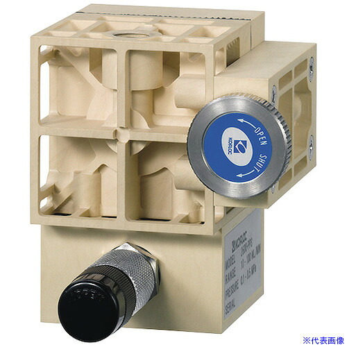 ■KOFLOC 液体用フローコントローラ MODEL2600ーPPS SERIES 2600PPS100MLMIN(4336040)[送料別途お見積り][法人限定][掲外取寄]｜ファーストFACTORY