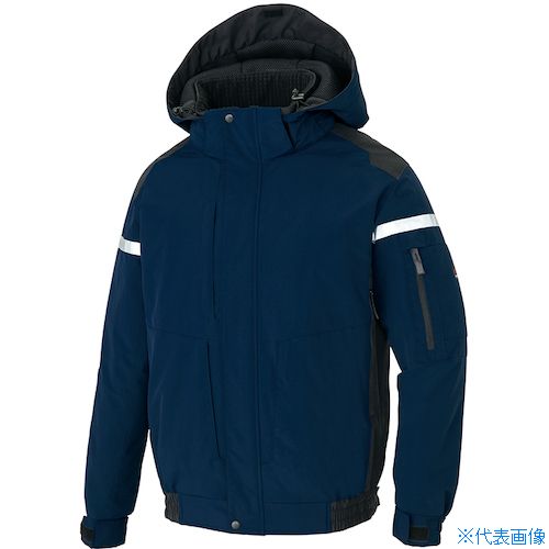 ■アイトス フルハーネス対応防寒ジャケットネイビーLL AZ8976008LL(4359161) 13,378円