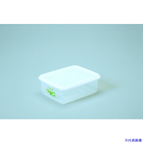 ■SANKO pla 054333 食品保存容器 ディーパック D9 Na ナチュラル 213×263×98 54333(4359570)×30[送料別途お見積り][法人限定][外直送]