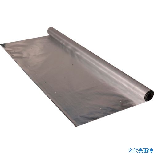 ■萩原 ターピー 強力アルミ反射クロス(有孔) アルミ/ナチュラル 1.5m×50m/R AHCY1550(4375529)