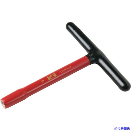 ■BAHCO 1000V絶縁仕様T型ソケットハンドル 22mm 28MV22(4380339)