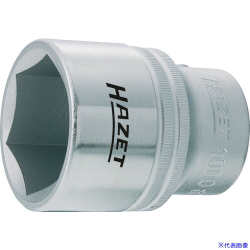 ■HAZET ソケットレンチ(6角タイプ・差込角19mm・対辺33mm) 100033(4392191)