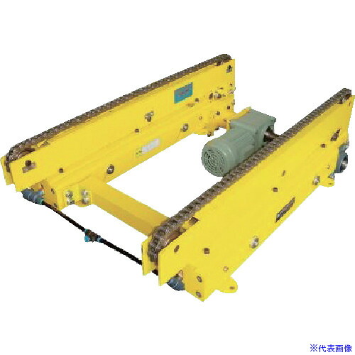 ■東邦大信 TOHO エア式昇降リフト パワーベース チェーンコンベヤ2列タイプ 昇降幅45mm CB60S45N20008.660(4404449)[送料別途見積り][法人・事業所限定][外直送]｜ファーストFACTORY