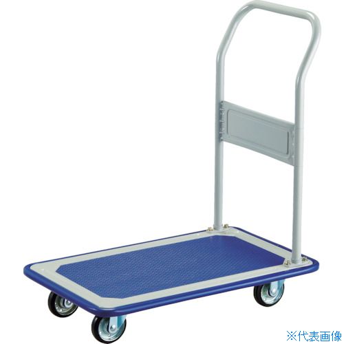 ■TRUSCO プレス製台車 固定式 840X540 250KN(4408721)|ファーストFACTORY