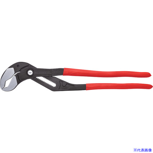 ■KNIPEX ウォーターポンププライヤー コブラXXL プラスチックハンドル 560mm 8701560(4469364)
