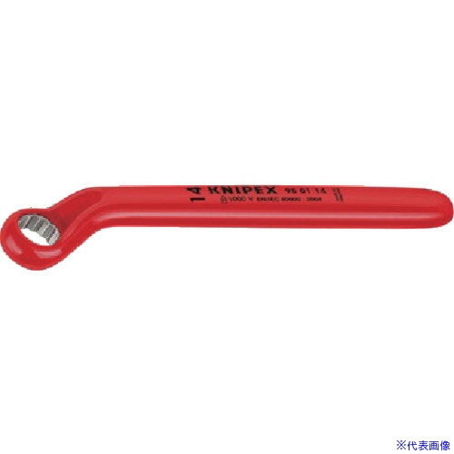 ■KNIPEX 絶縁片口メガネレンチ 19mm 980119(4469976)