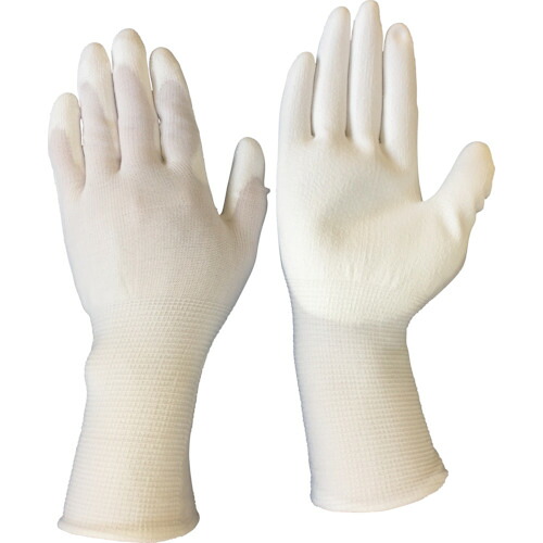 ■BLASTON クリーンルーム用手袋 PU手の平コート手袋 ロングタイプ 10双入 Sサイズ BSC17BS(4475691)