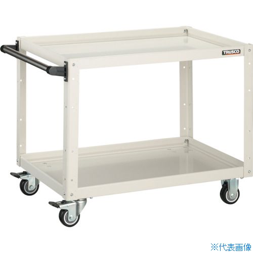 ■TRUSCO ツールワゴン イーグルワゴン 750X500XH600 ウレタン車輪 ホワイト EGW672UW(4501837) 15,908円